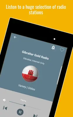 Radio Gibraltar android App screenshot 0