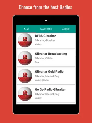 Radio Gibraltar android App screenshot 3